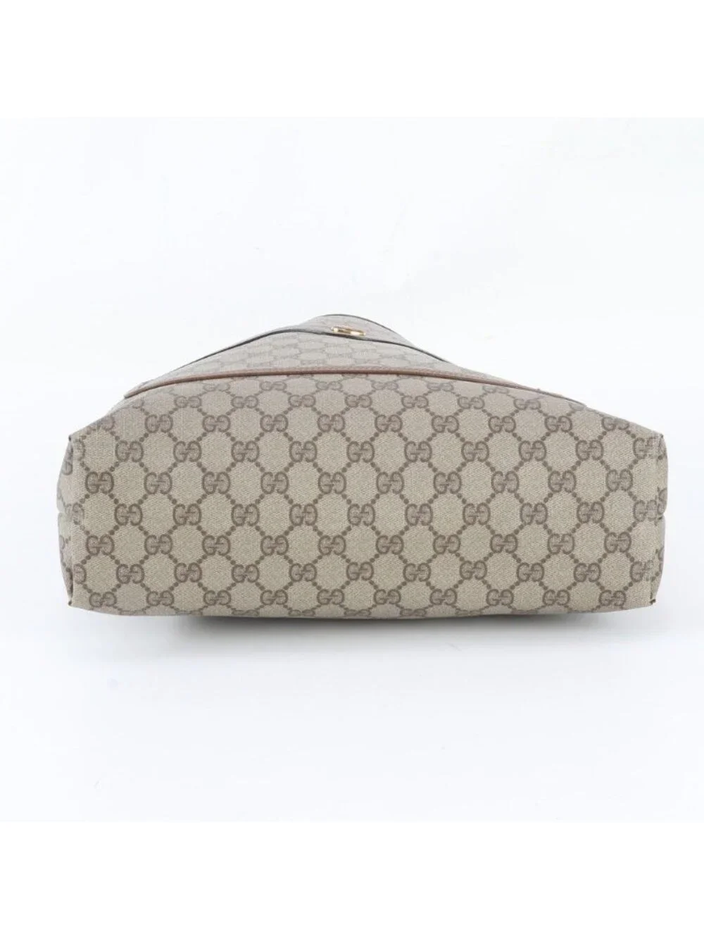 Gucci GG Supreme Sherry Line Leather Tote Shoulder